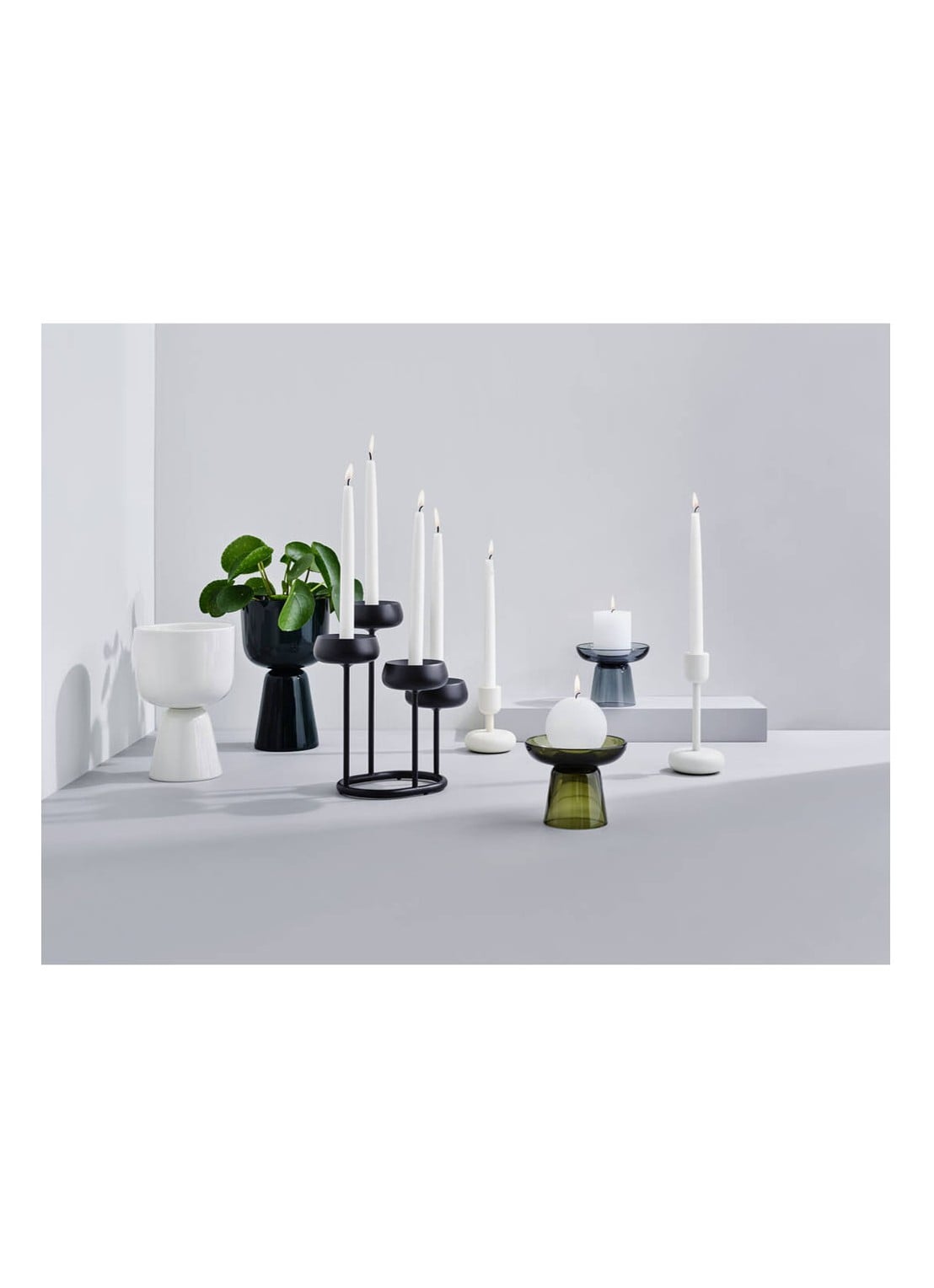 Iittala Nappula kandelaar 10,7 cm - detail 5 wit