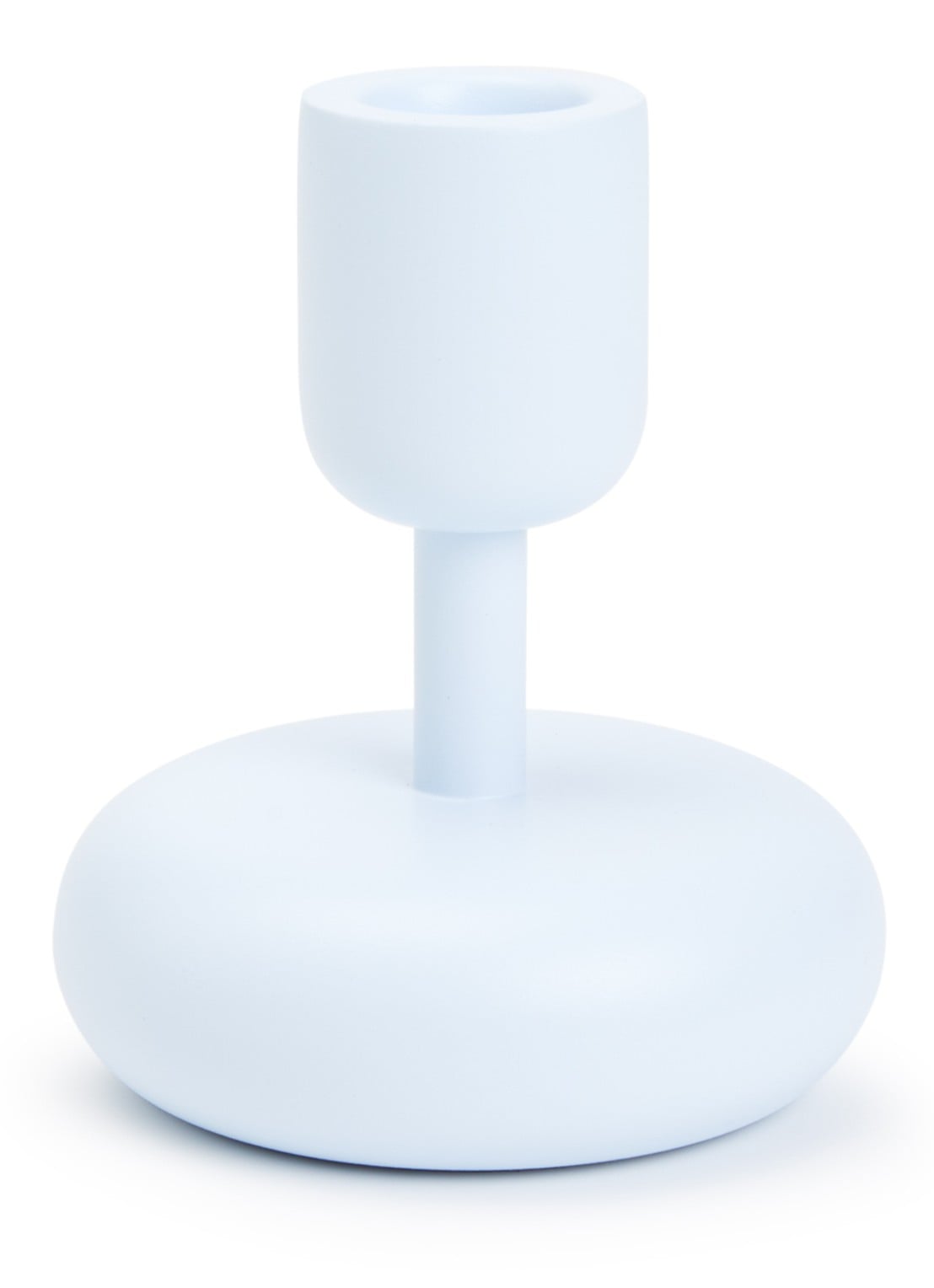 Iittala Nappula kandelaar 10,7 cm - voorkant lichtblauw