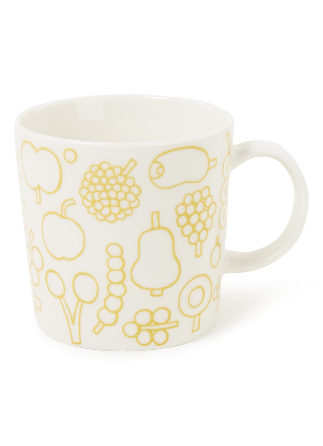 Iittala Oiva Toikka Frutta kopje 30 cl - voorkant gebroken wit
