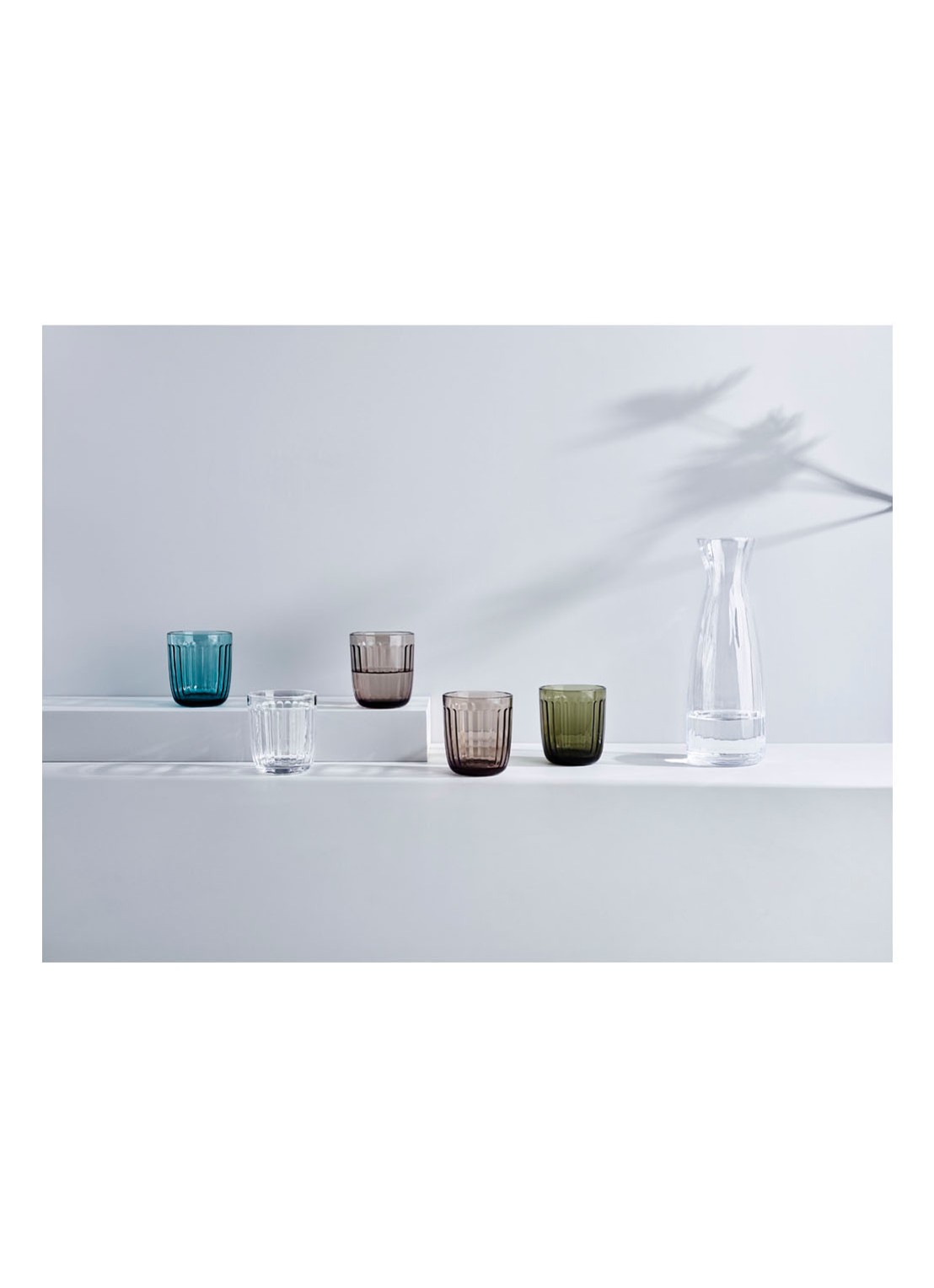 Iittala Raami drinkglas 26 cl set van 2 - voorkant 2 bruin
