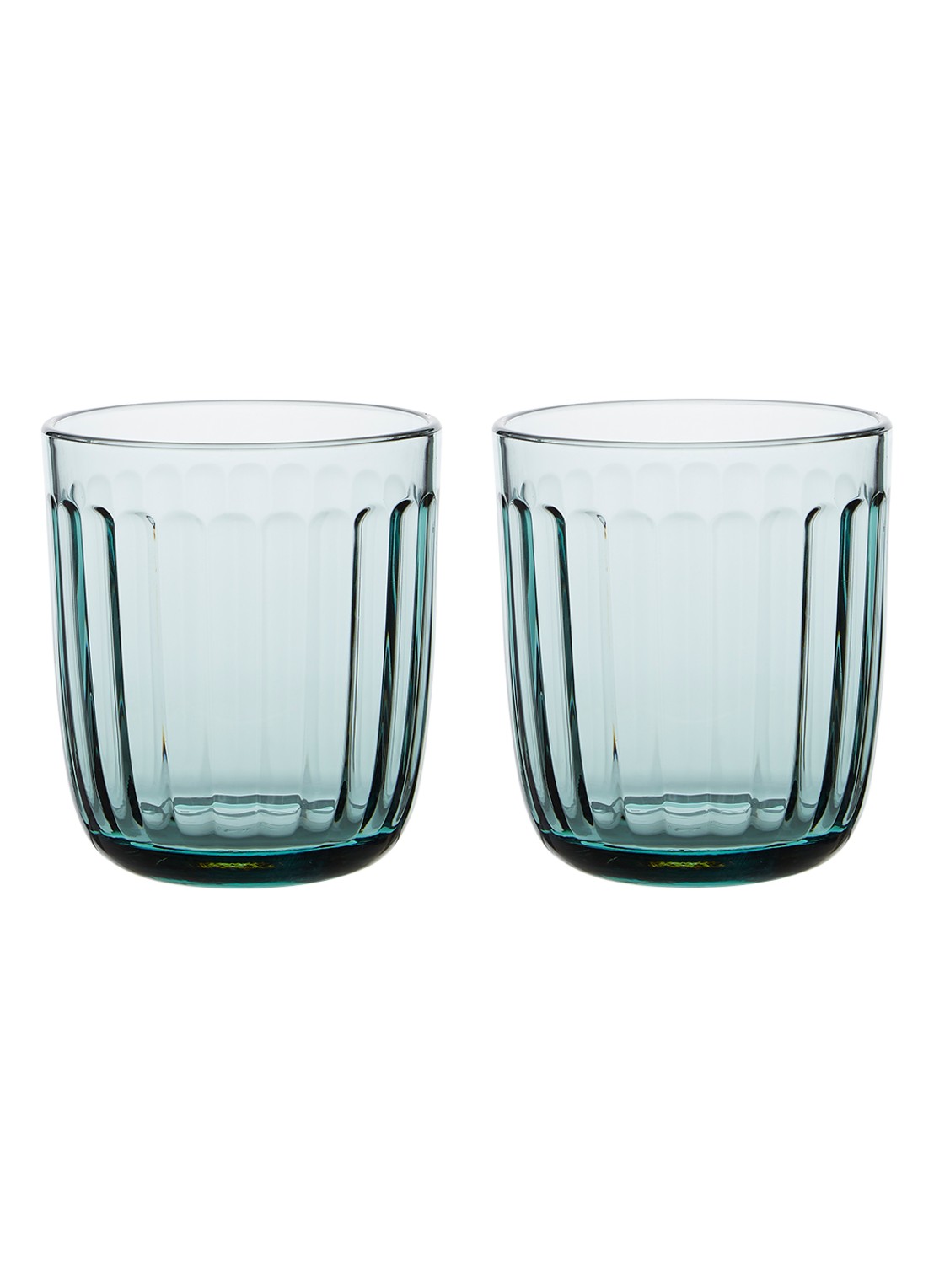 Iittala Raami  drinkglas 26 cl set van 2 - voorkant donkerblauw