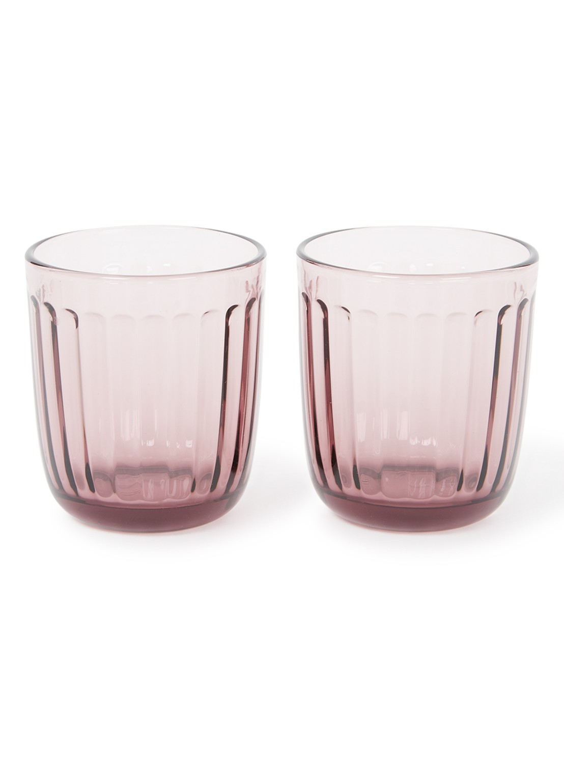 Iittala Raami drinkglas 26 cl set van 2 - voorkant paars