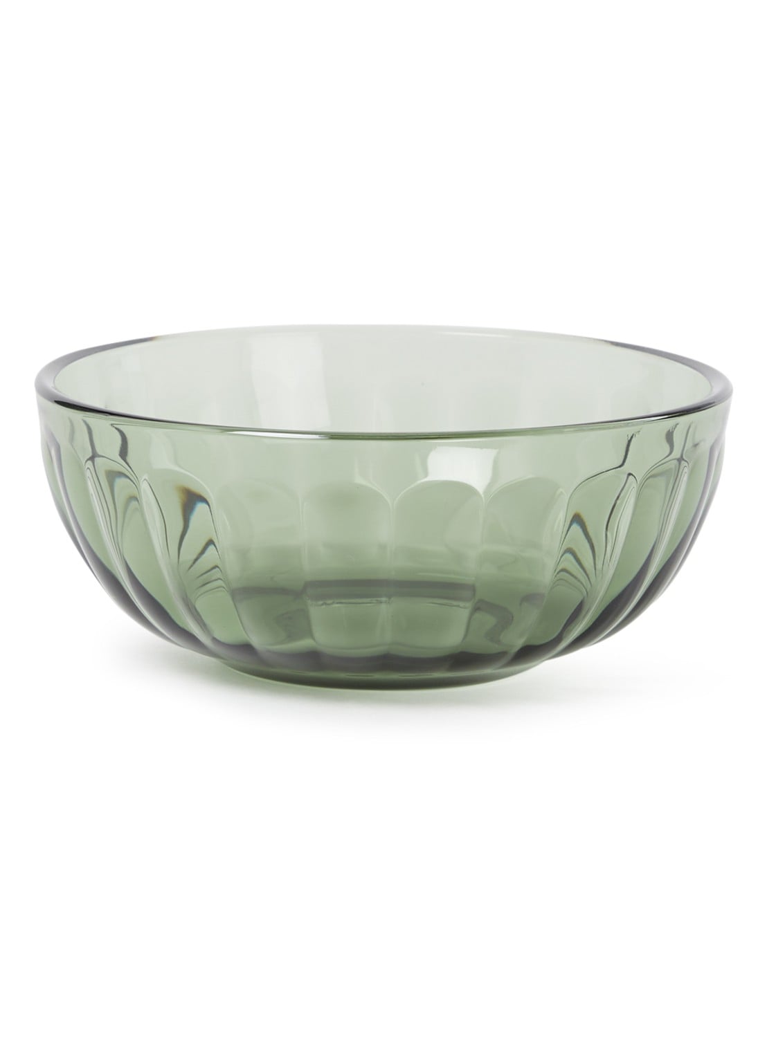 Iittala Raami kom 12,5 cm - voorkant 2 olijfgroen