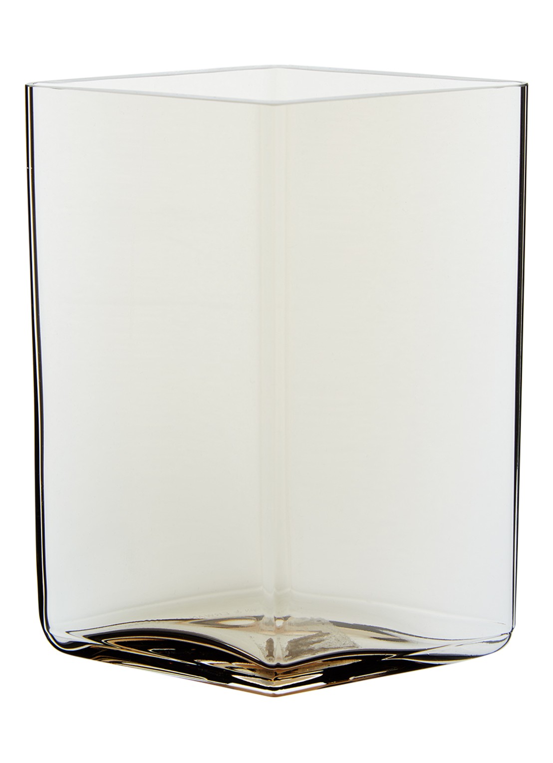 Iittala Ruutu vaas 14 cm - voorkant transparant