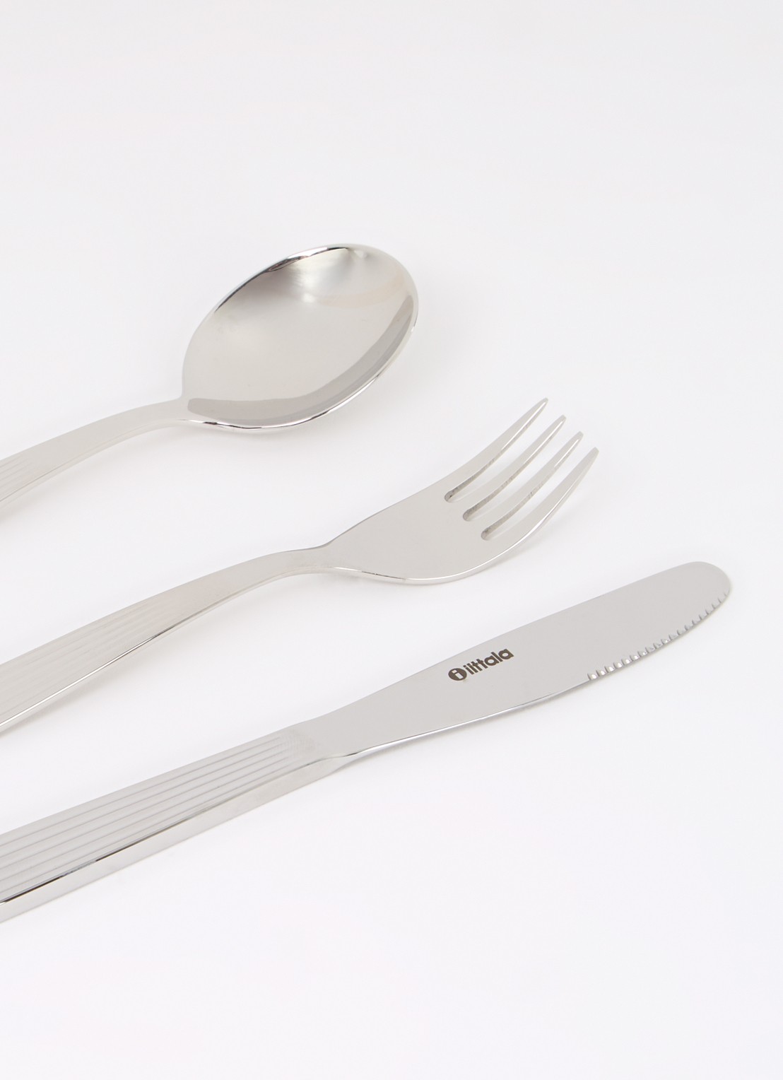 Iittala Scandia dessertbestekset 12-delig - detail 2 zilver