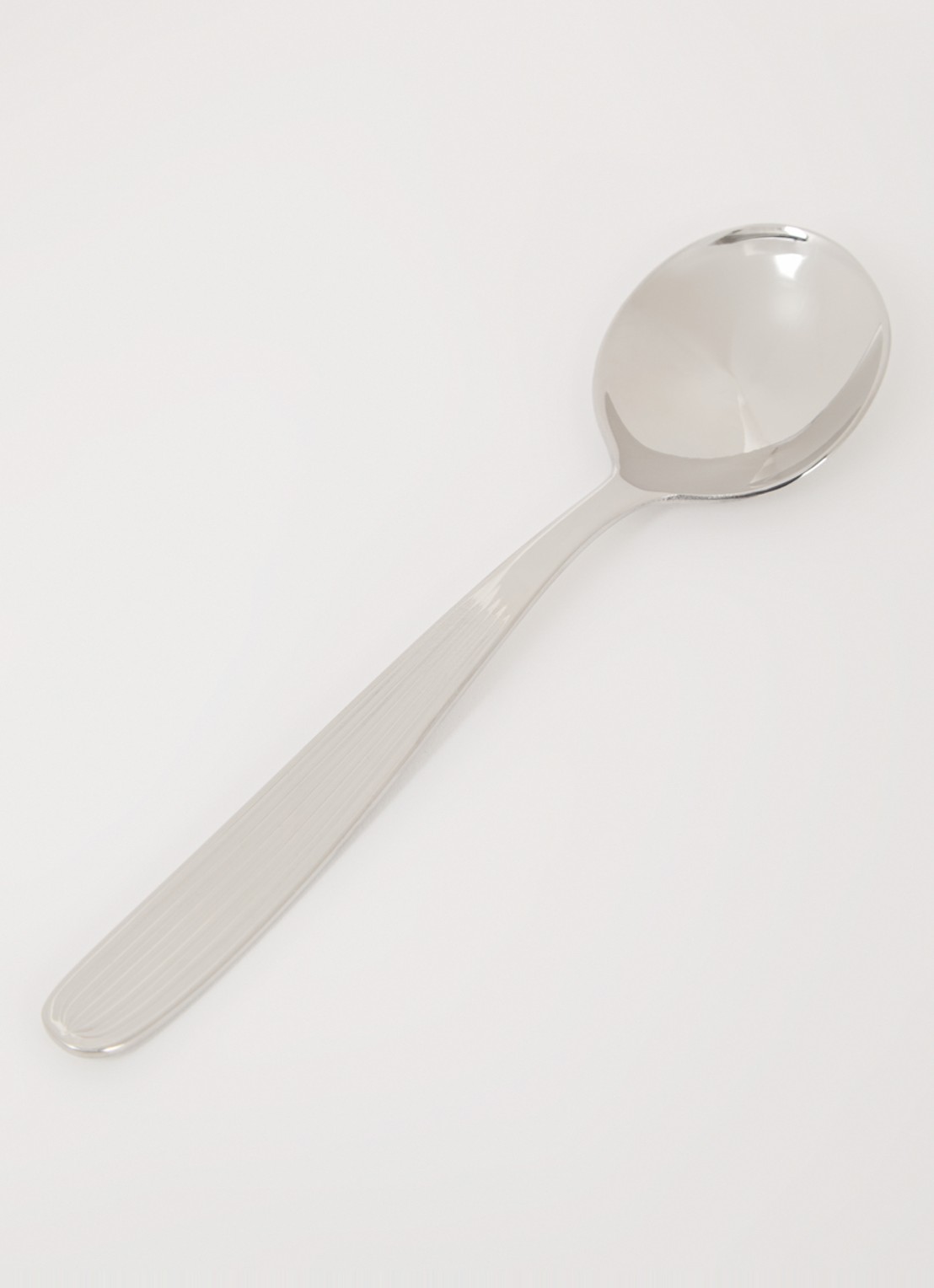 Iittala Scandia dessertlepel - voorkant 2 zilver