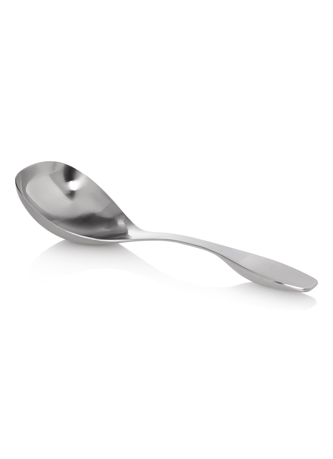 Iittala Serveerlepel - voorkant zilver