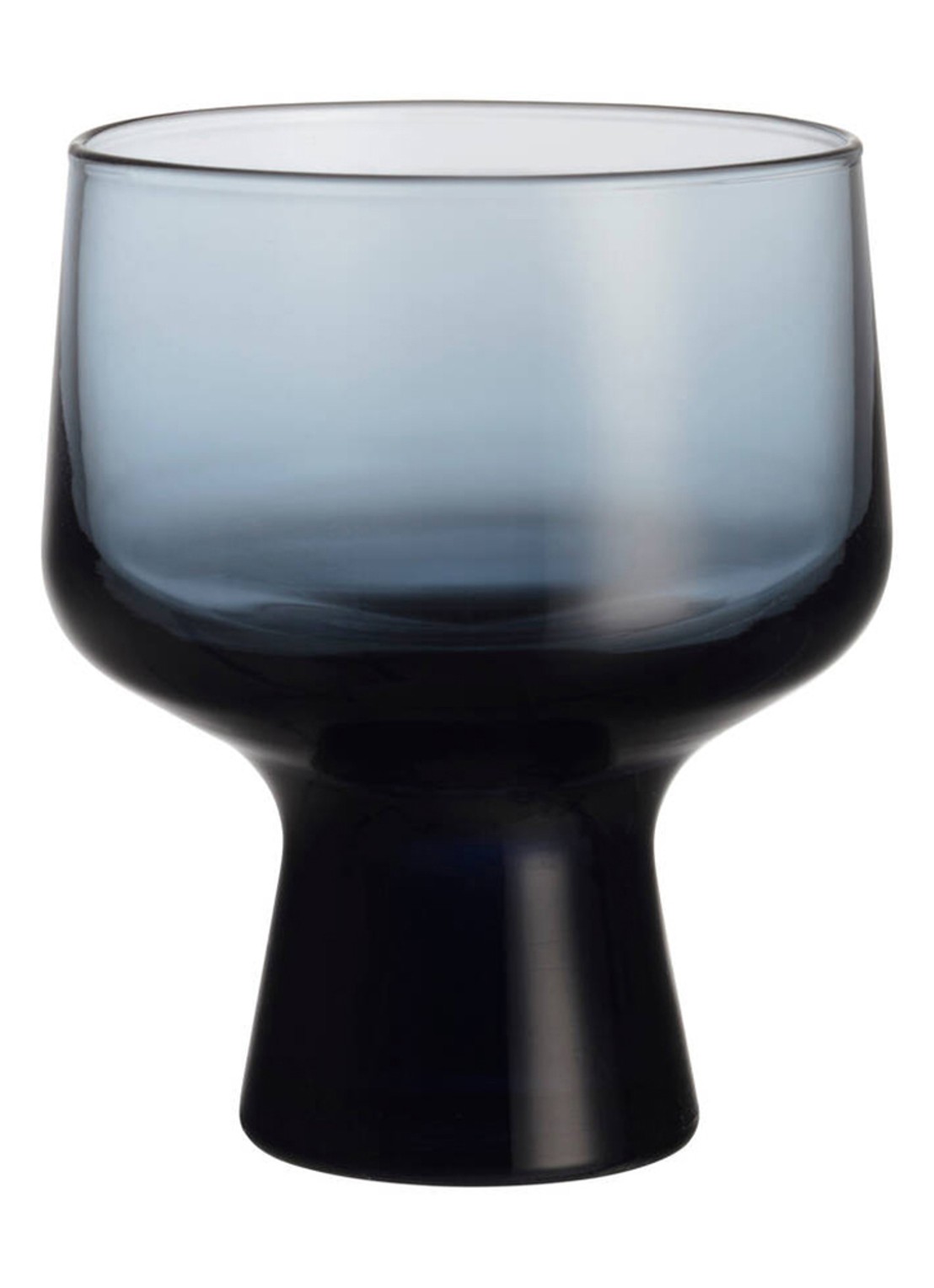 Iittala Solare Bokaal wijnglas 29 cl set van 2 - voorkant blauw