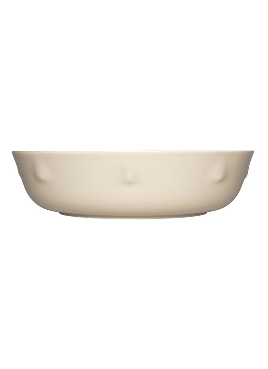 Iittala Solare serveerschaal 27 cm - voorkant zand