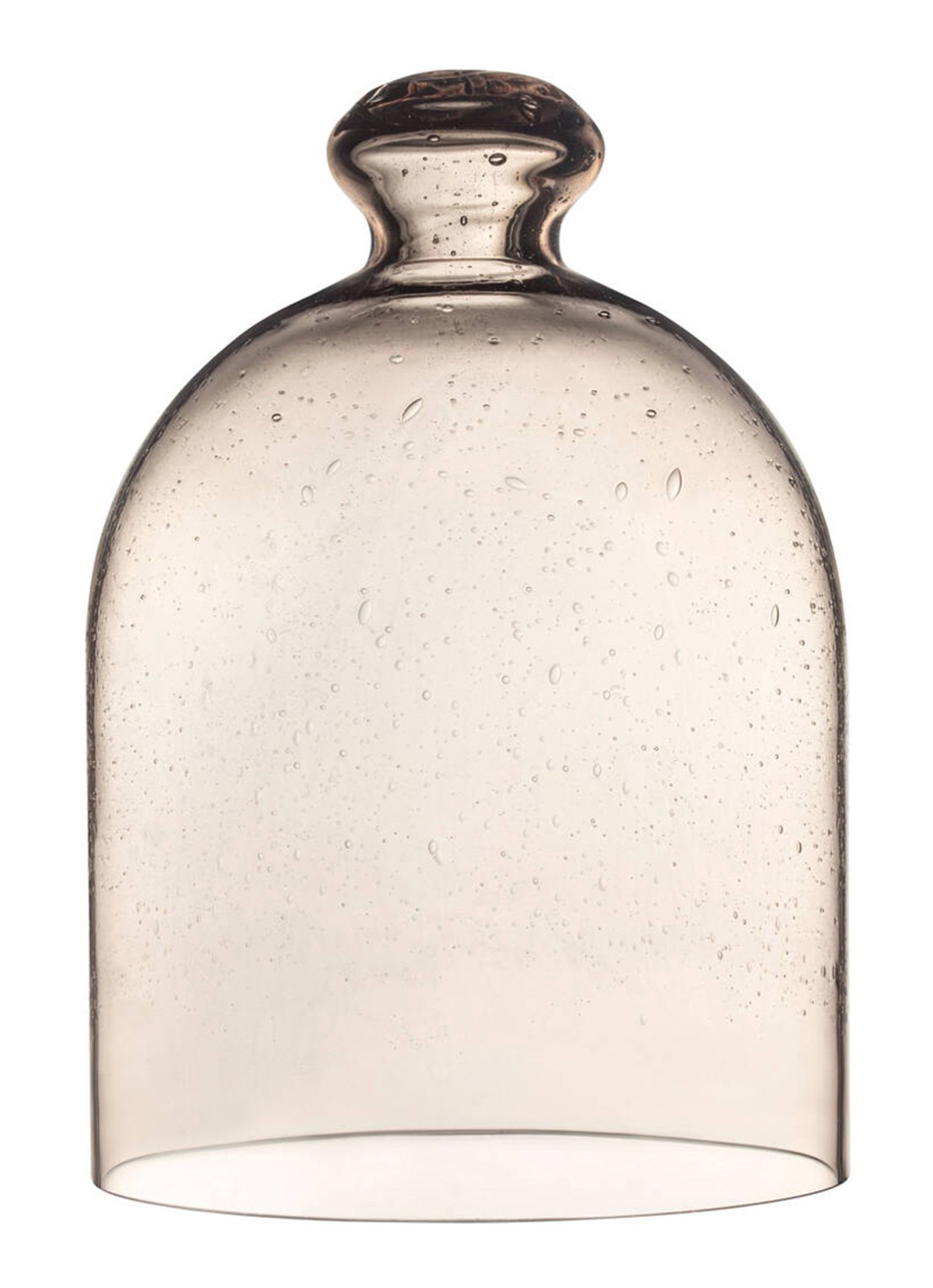 Iittala Stolp van glas 16 x 22 cm - voorkant zand