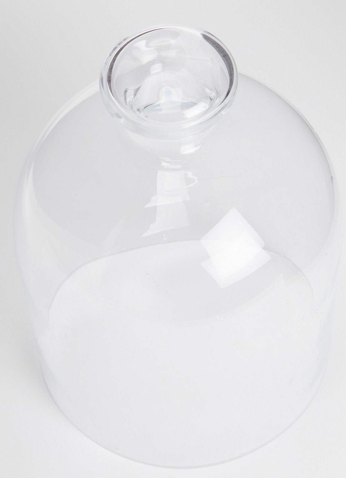 Iittala Stolp van glas 22 cm - voorkant 2 transparant