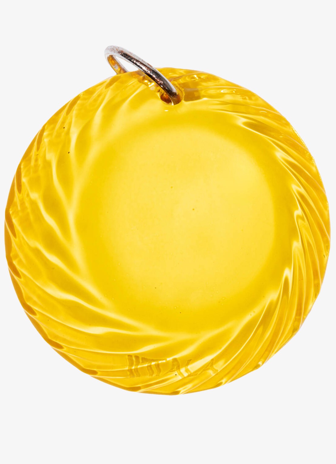 Iittala Sun Catcher tasbedel - voorkant geel