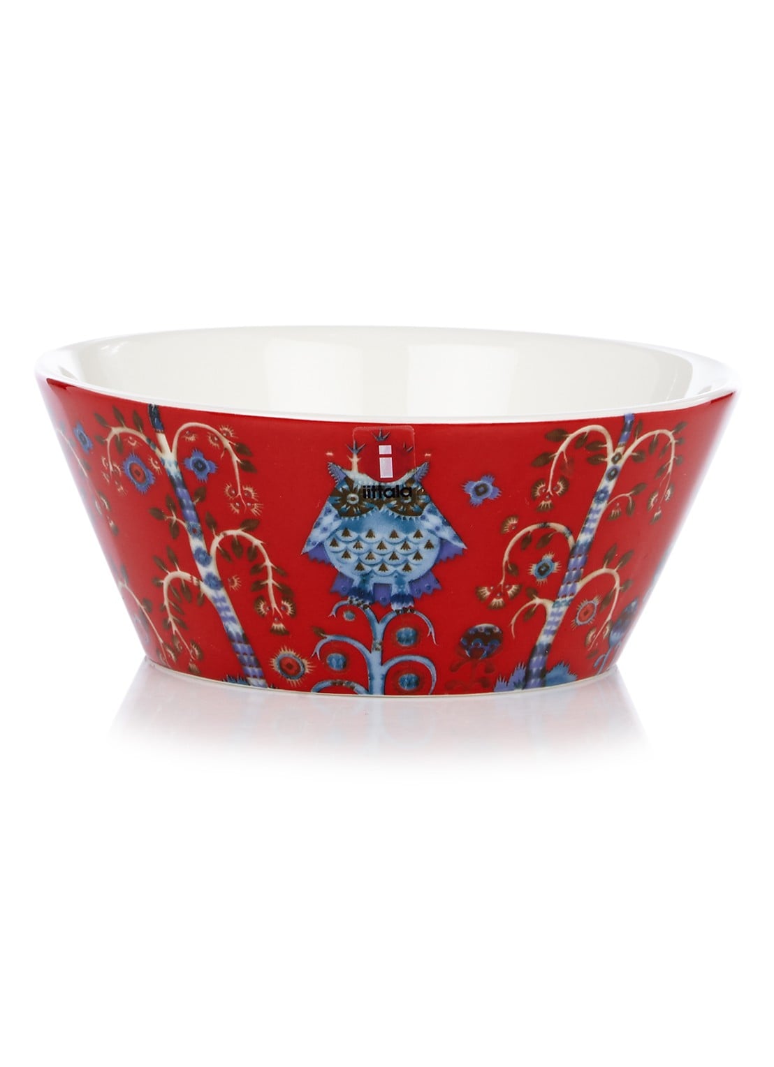 Iittala Taika kom 12 cm - voorkant rood