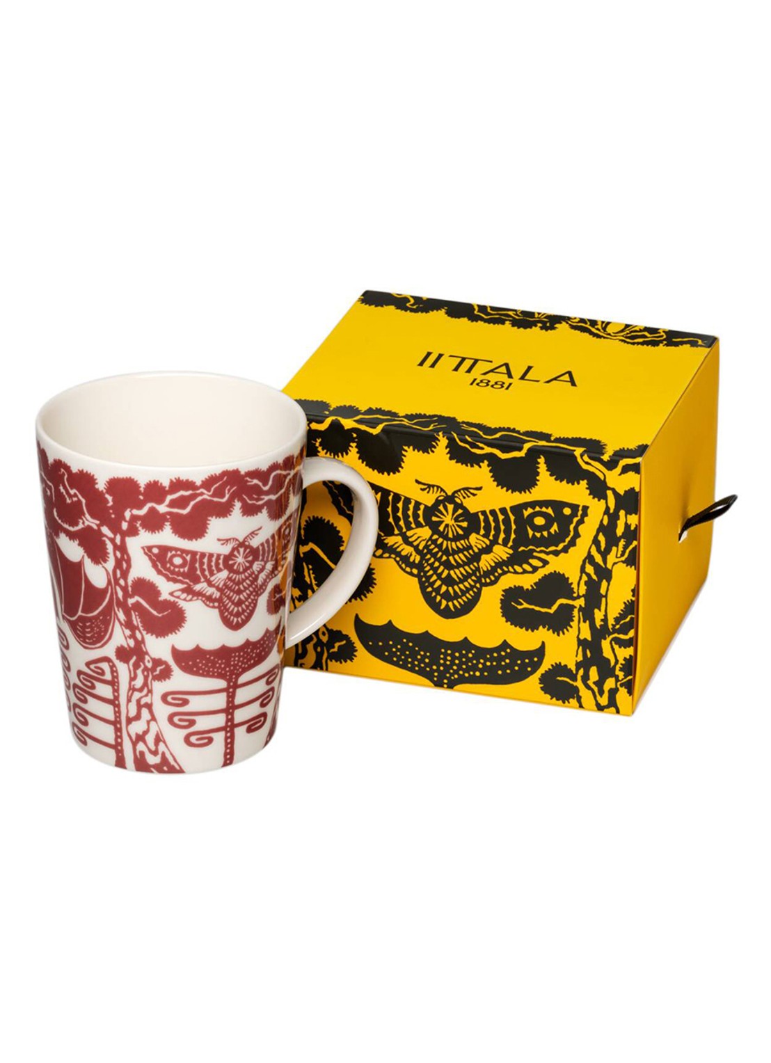 Iittala Taika mok 40 cl in giftbox - voorkant 2 rood