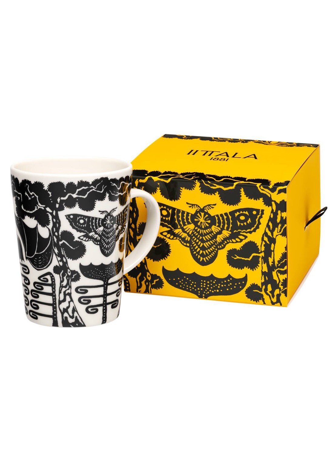 Iittala Taika mok 40 cl - voorkant zwart