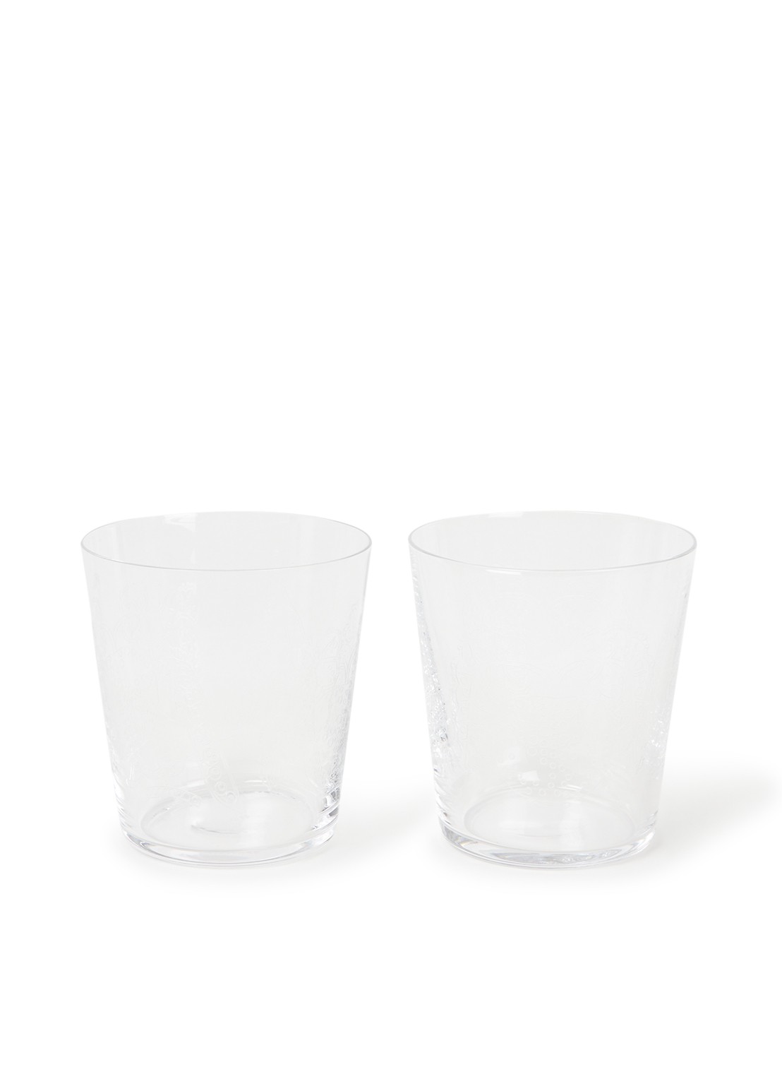 Iittala Taika Sato drinkglas 38 cl set van 2 - voorkant transparant