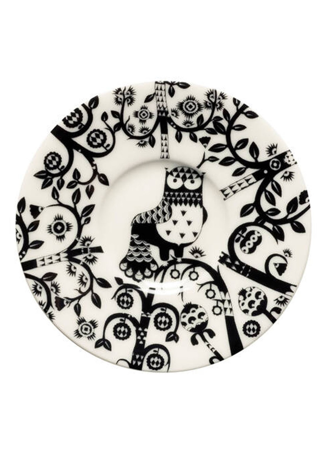 Iittala Taika schotel 11 cm - voorkant zwart
