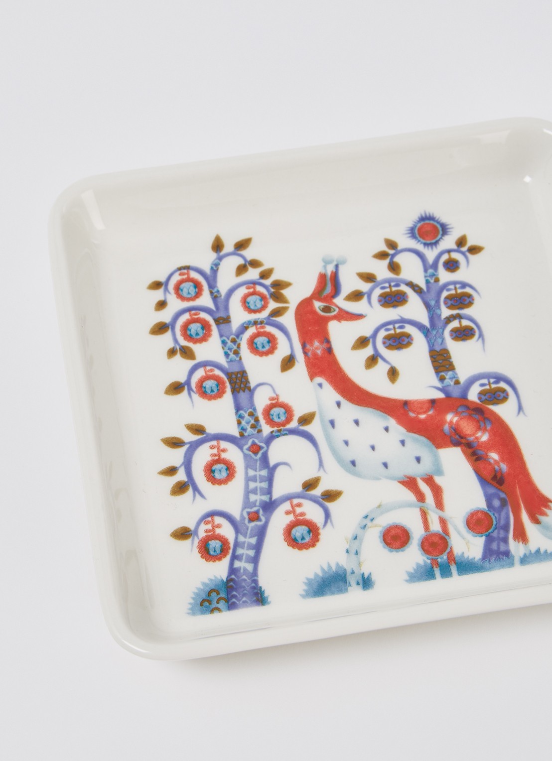 Iittala Taika serveerschaal 12 cm - detail 2 kobaltblauw