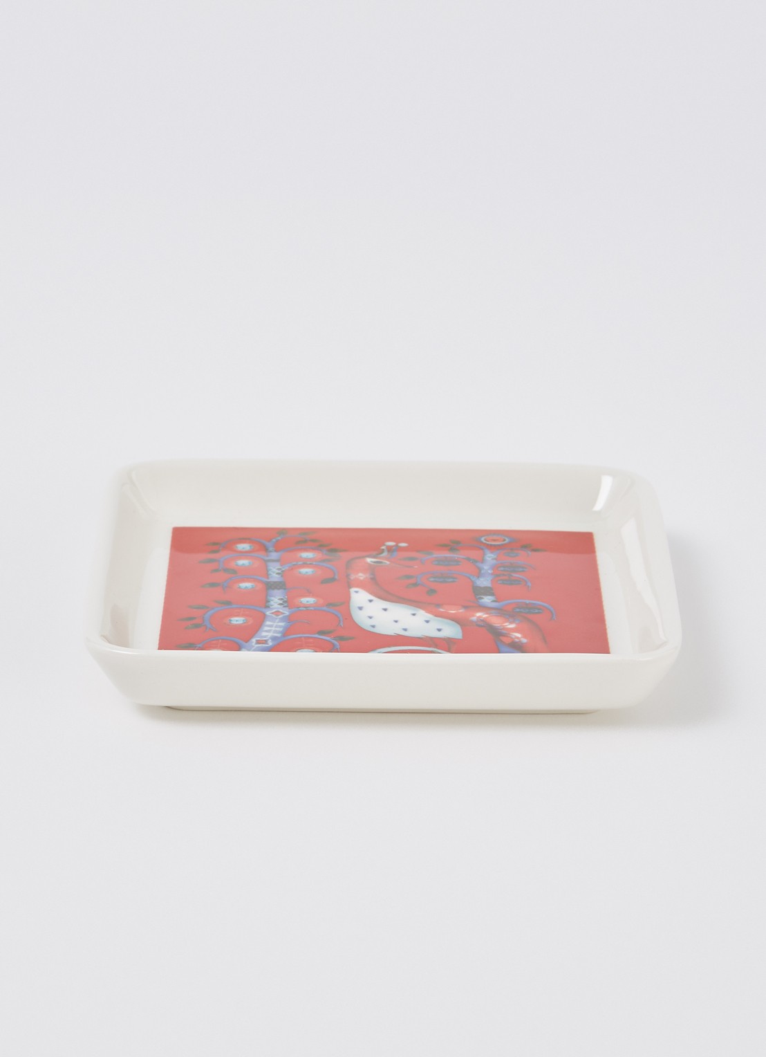 Iittala Taika serveerschaal 12 cm - detail rood