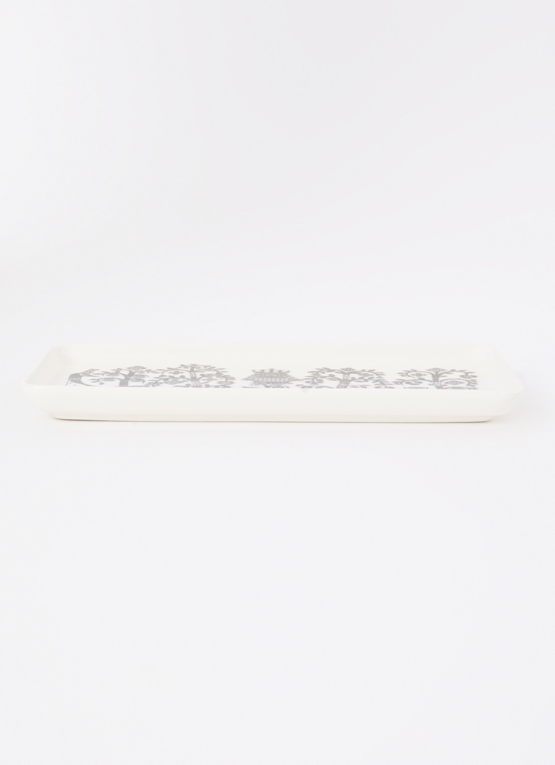Iittala Taika serveerschaal 24 cm - voorkant 3 zwart