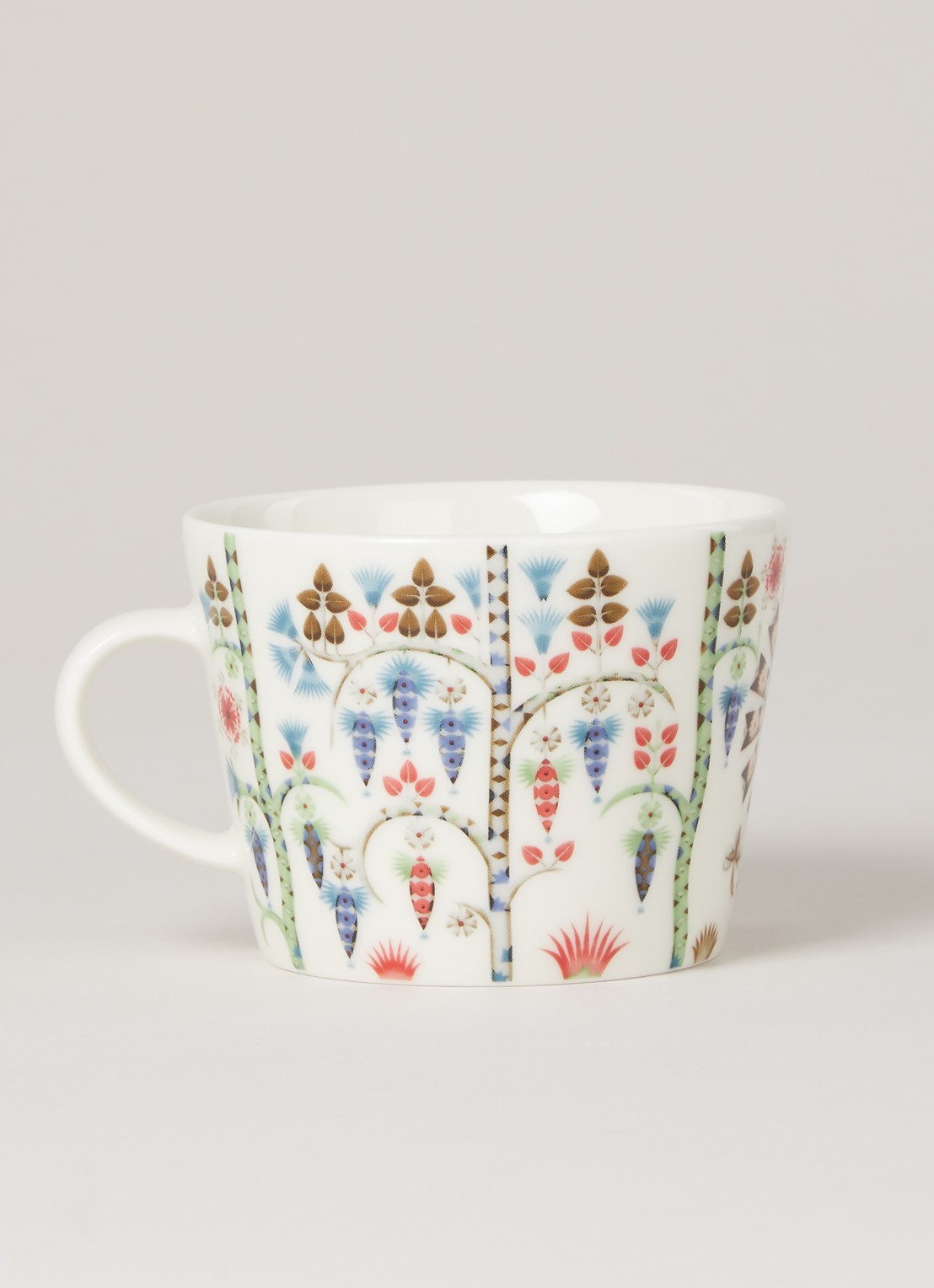 Iittala Taika Siimes koffiekop 20 cl - detail 3 wit