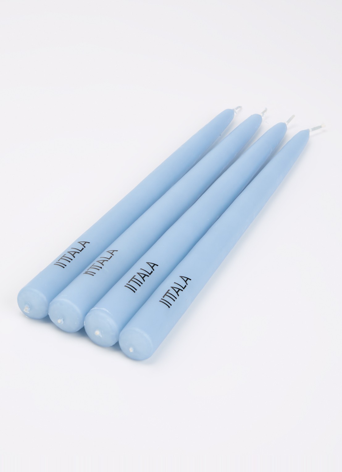 Iittala Taper Dinerkaars 28 cm set van 4 - voorkant 2 lichtblauw