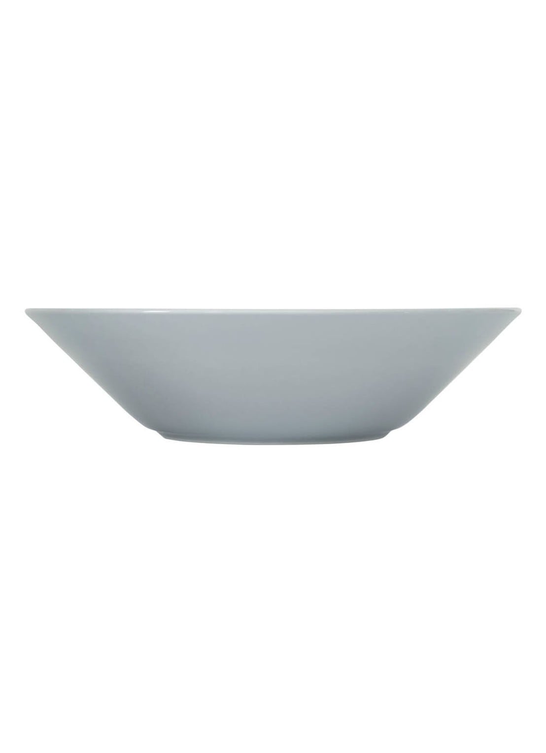 Iittala Teema diep bord 21 cm - voorkant grijs