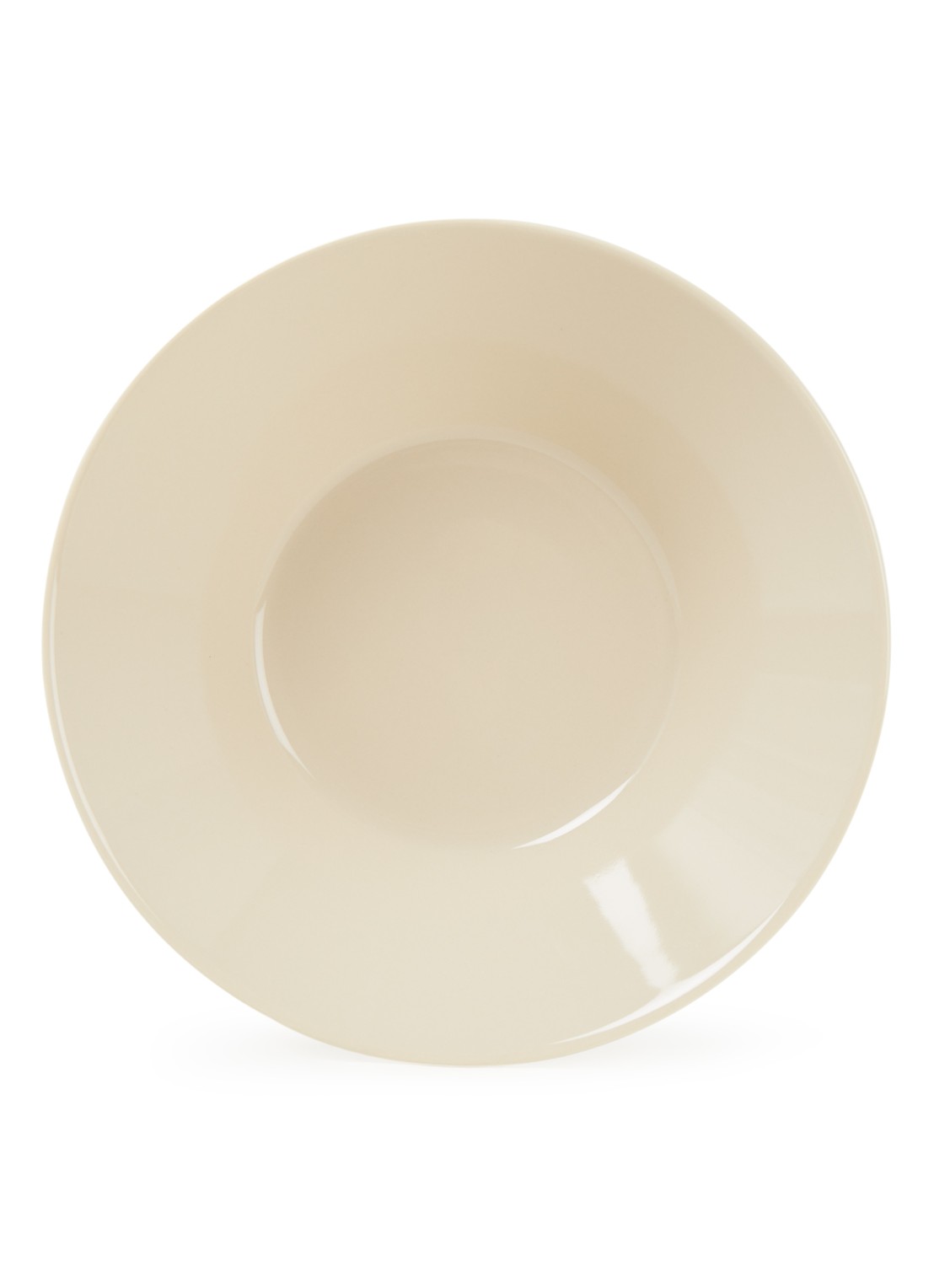 Iittala Teema diep bord 21 cm - voorkant 2 beige