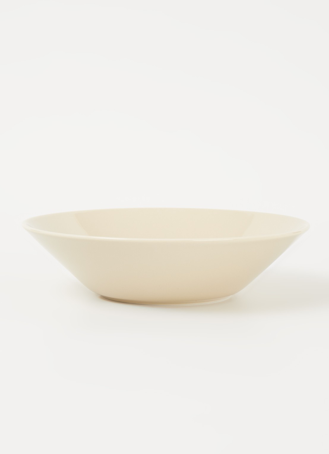 Iittala Teema diep bord 21 cm - voorkant 3 beige