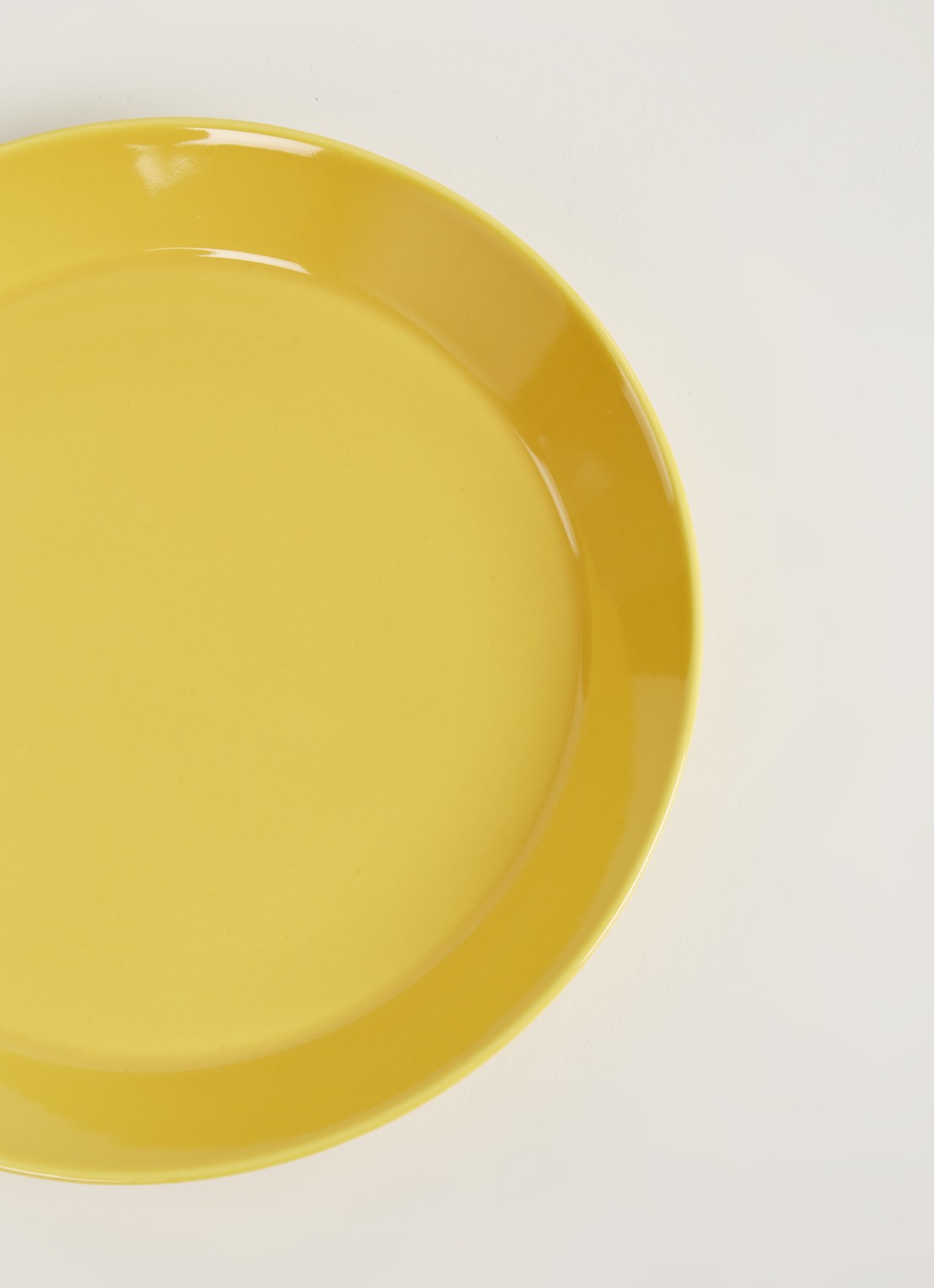 Iittala Teema dinerbord 26 cm  - detail geel