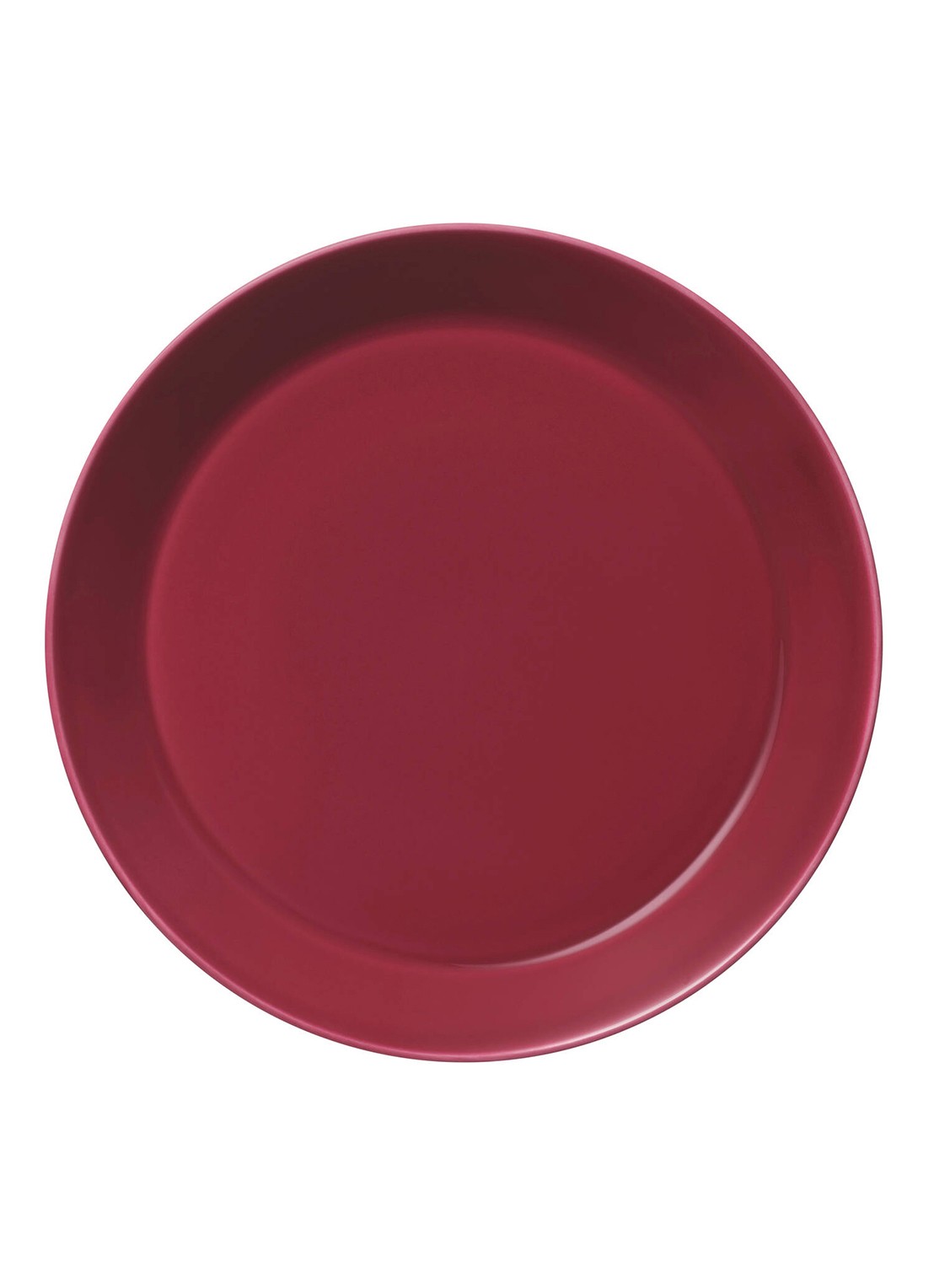 Iittala Teema dinerbord 26 cm - voorkant kersenrood