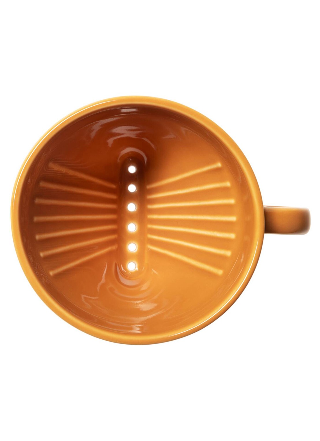Iittala Teema druppelaar - detail geel