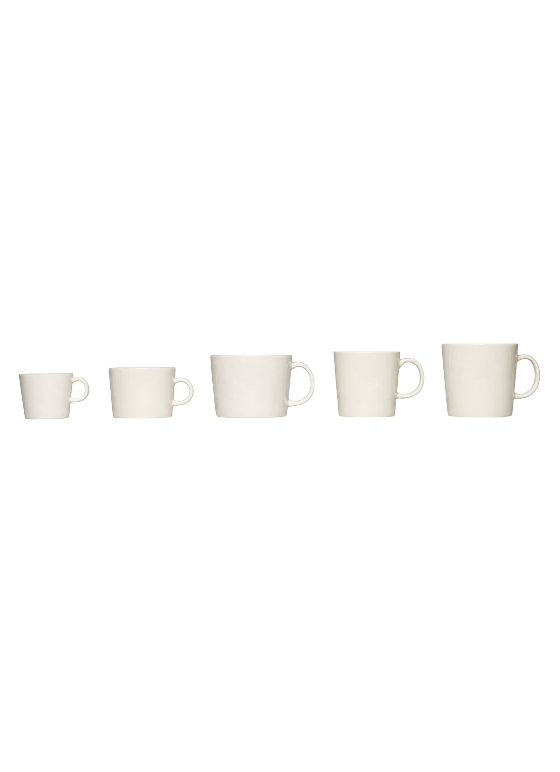 Iittala Teema espressokopje 10 cl - achterkant 3 wit
