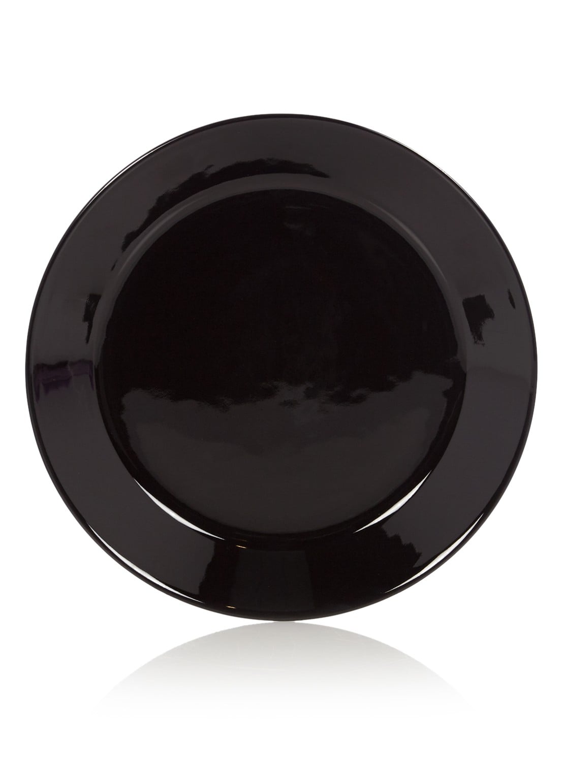 Iittala Teema gebaksbordje 17 cm - voorkant diepzwart
