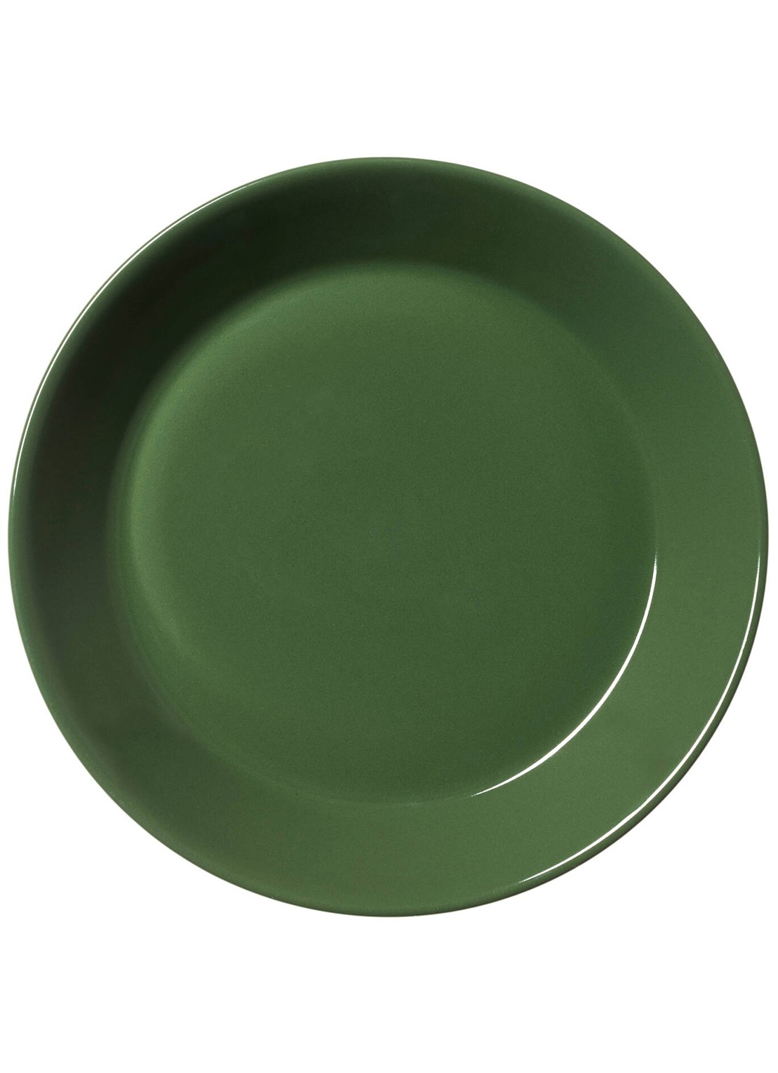 Iittala Teema gebaksbordje 17 cm - voorkant donkergroen