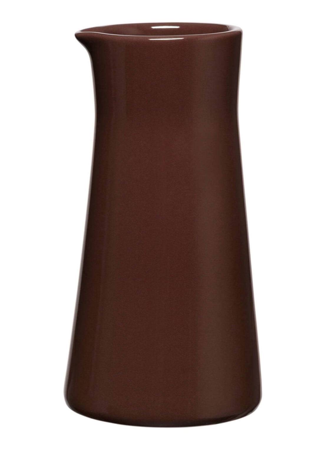 Iittala Teema melkkannetje 35 cl - voorkant donkerbruin