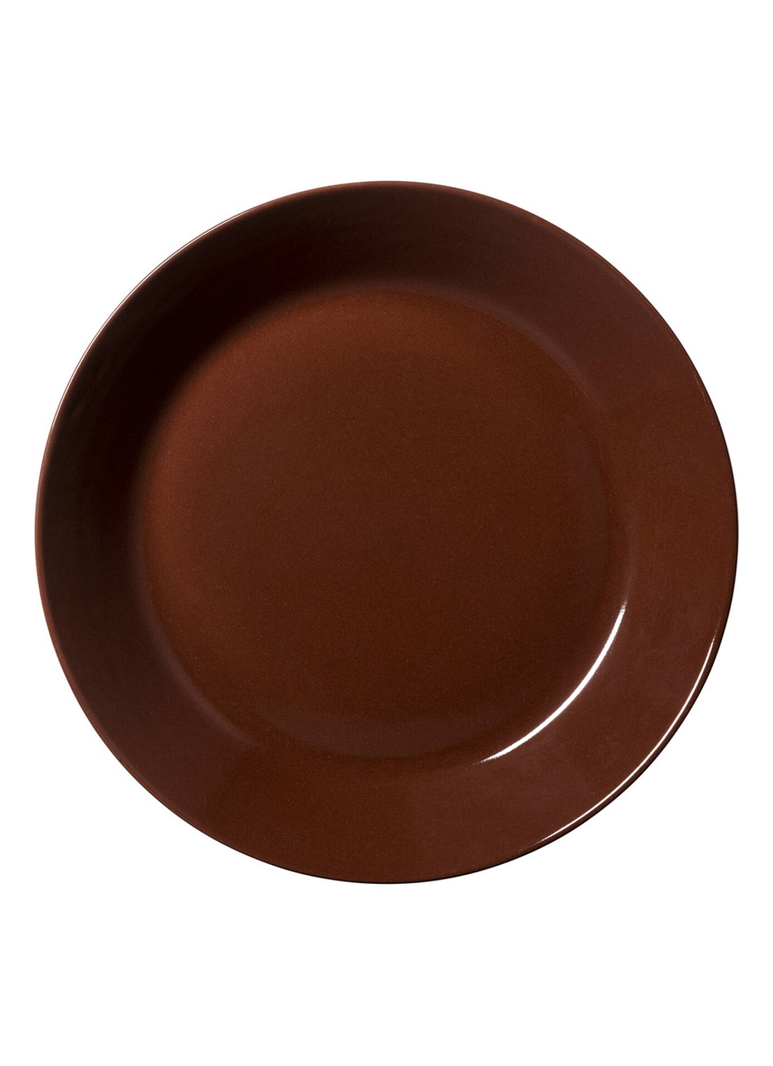 Iittala Teema ontbijtbord 21 cm  - voorkant donkerbruin