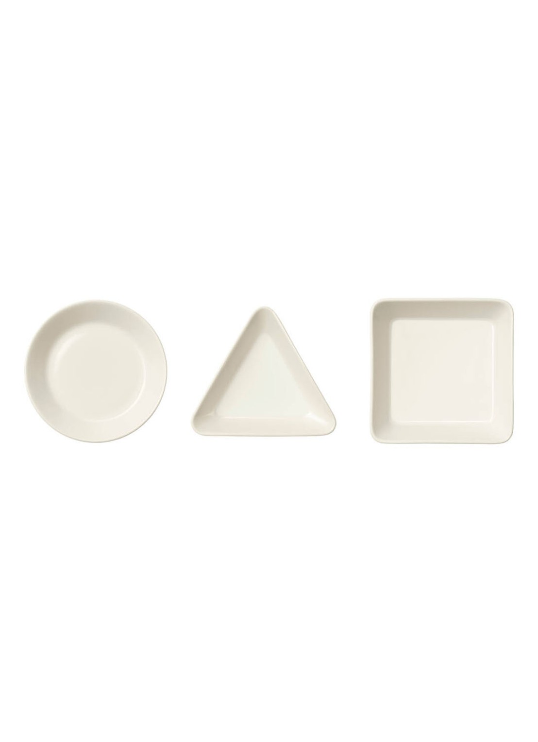 Iittala Teema tapas serviesset 12 cm 3-delig - voorkant 5 wit