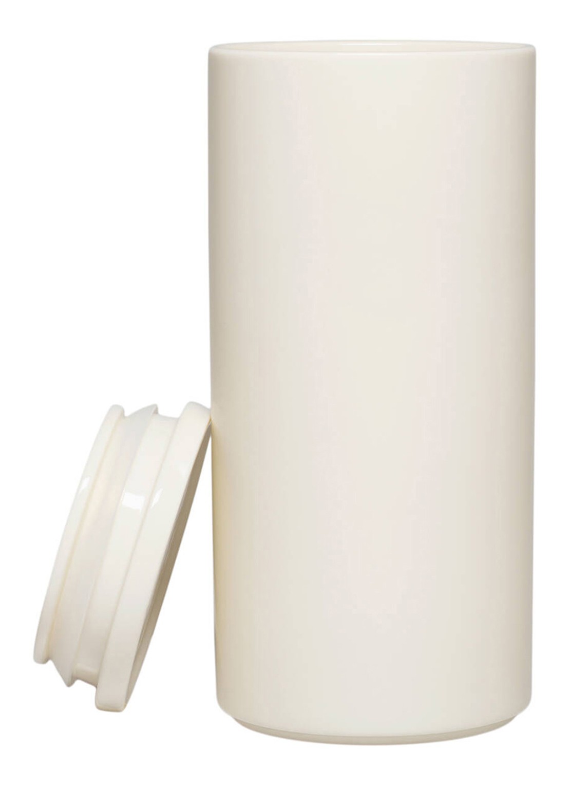 Iittala Teema voorraadpot 1,3 liter - voorkant 2 wit