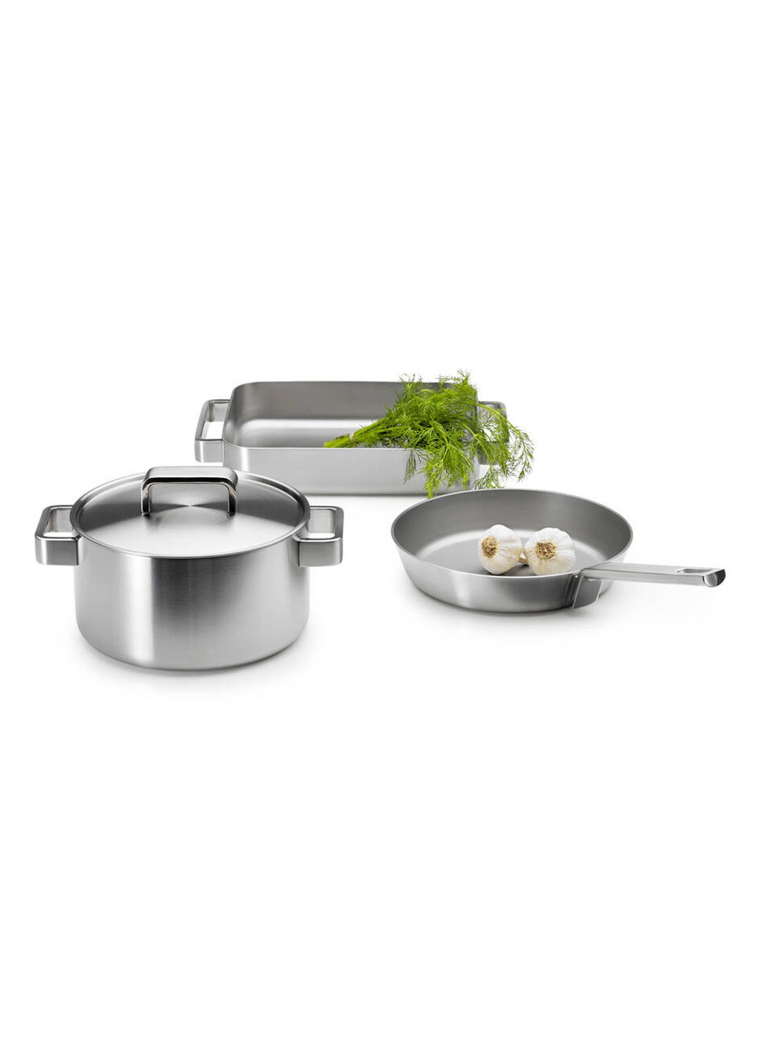 Iittala Tools kookpan met deksel Ø22 cm - detail 3 zilver