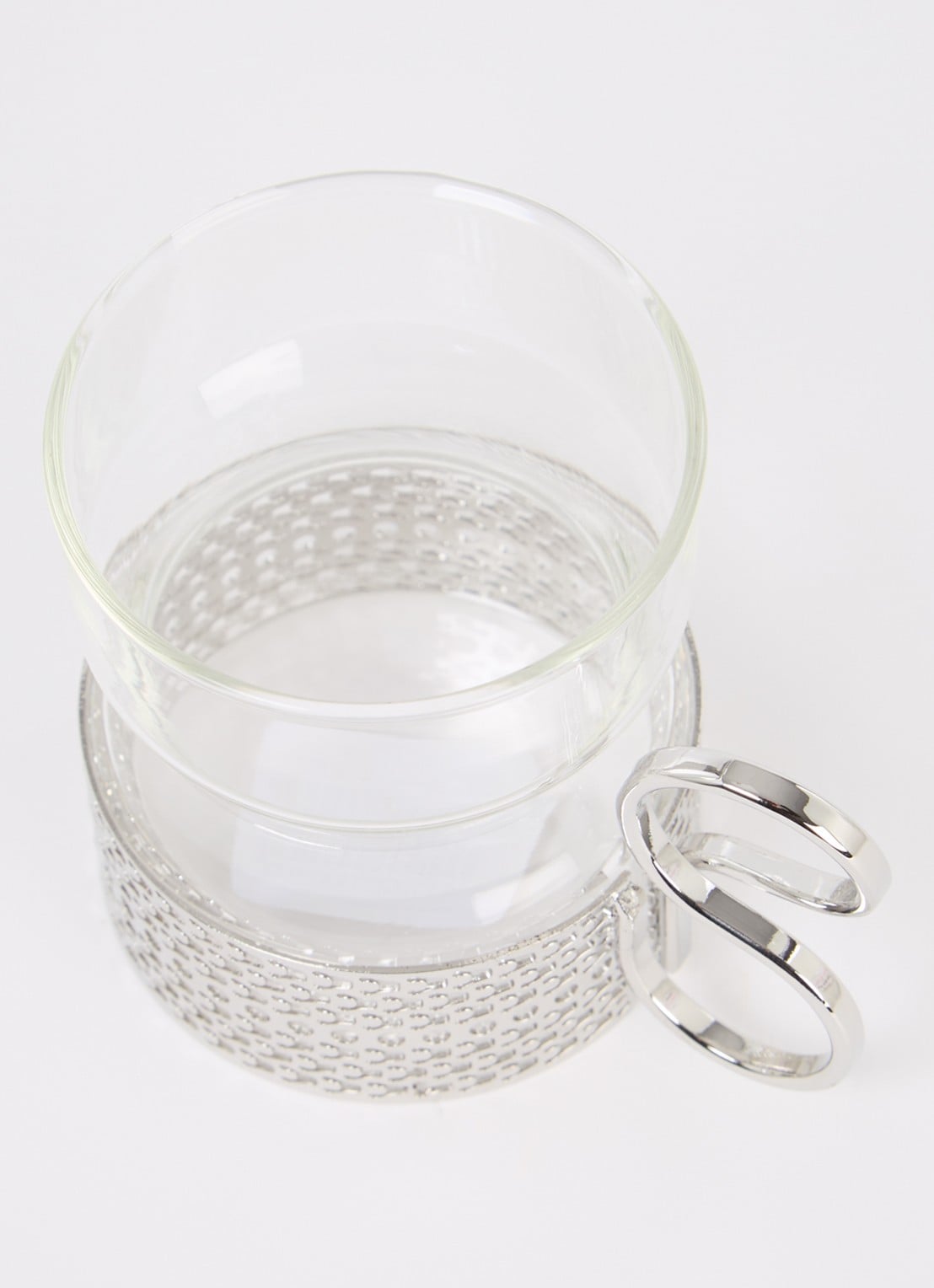 Iittala Tsaikka theeglas 23 cl set van 2 - voorkant 2 transparant