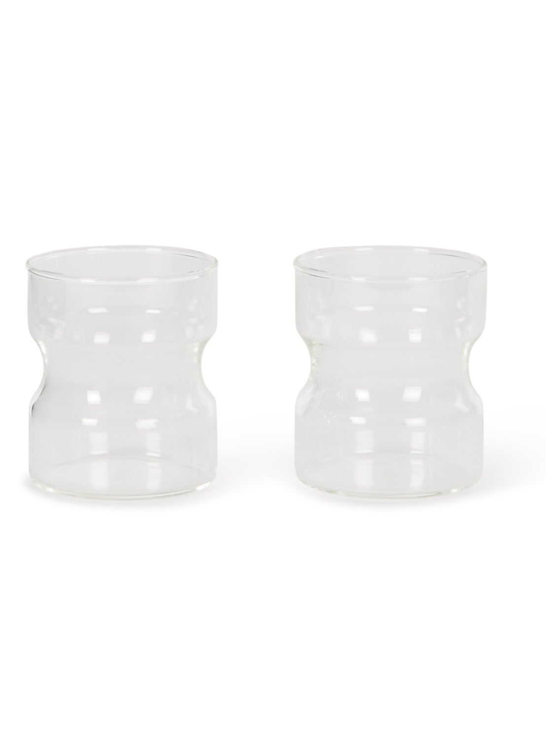 Iittala Tsaikka theeglas 23 cl set van 2 - voorkant transparant