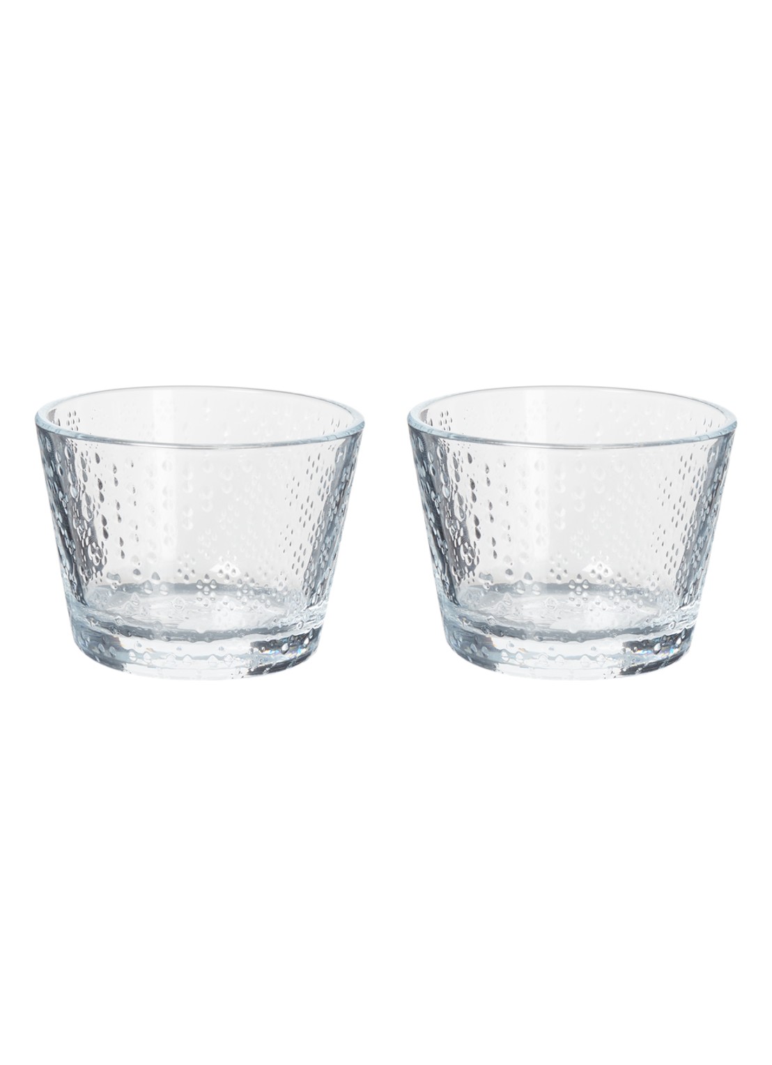 Iittala Tundra drinkglas 16 cl set van 2 - voorkant transparant