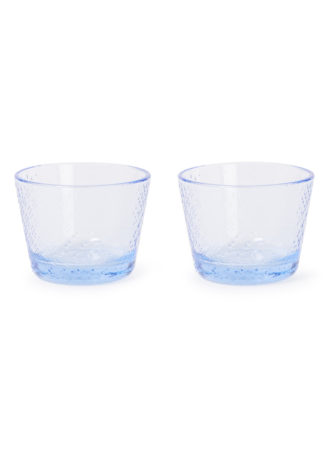 Iittala Tundra drinkglas 16 cl set van 2 - voorkant lichtblauw