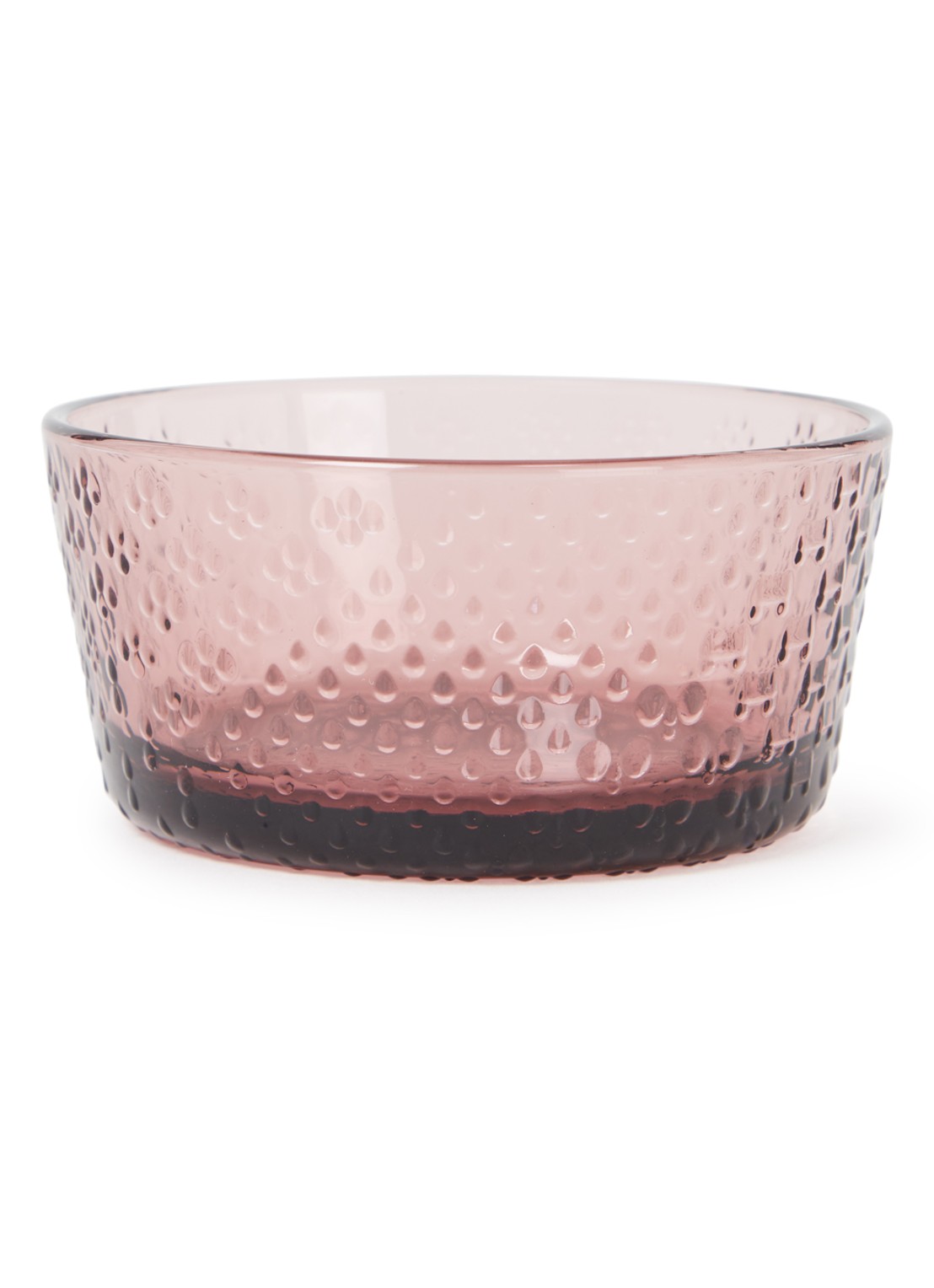 Iittala Tundra kom 10 cm - voorkant donkerroze