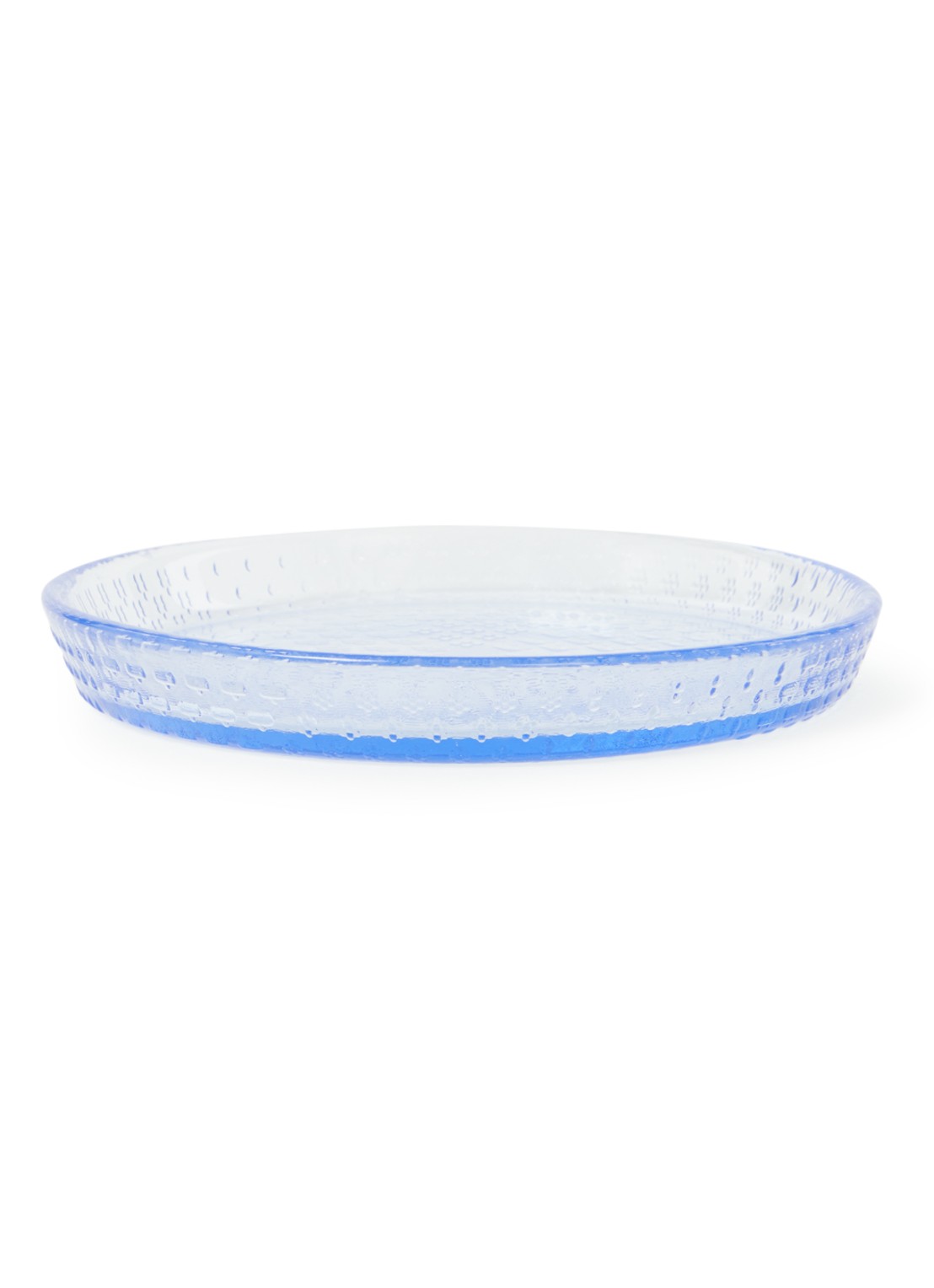 Iittala Tundra ontbijtbord 15,5 cm - voorkant aquablauw