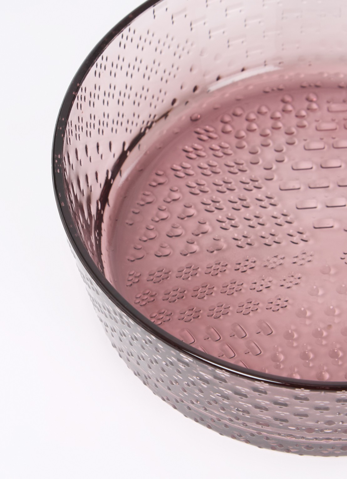 Iittala Tundra schaal 17 cm - detail 2 roze