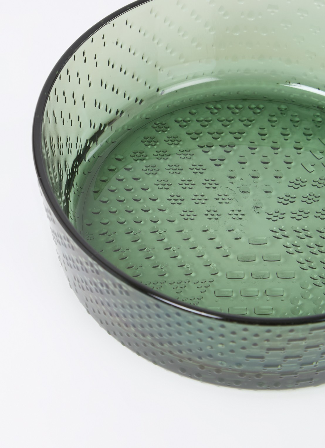 Iittala Tundra schaal 17 cm - detail bronsgroen