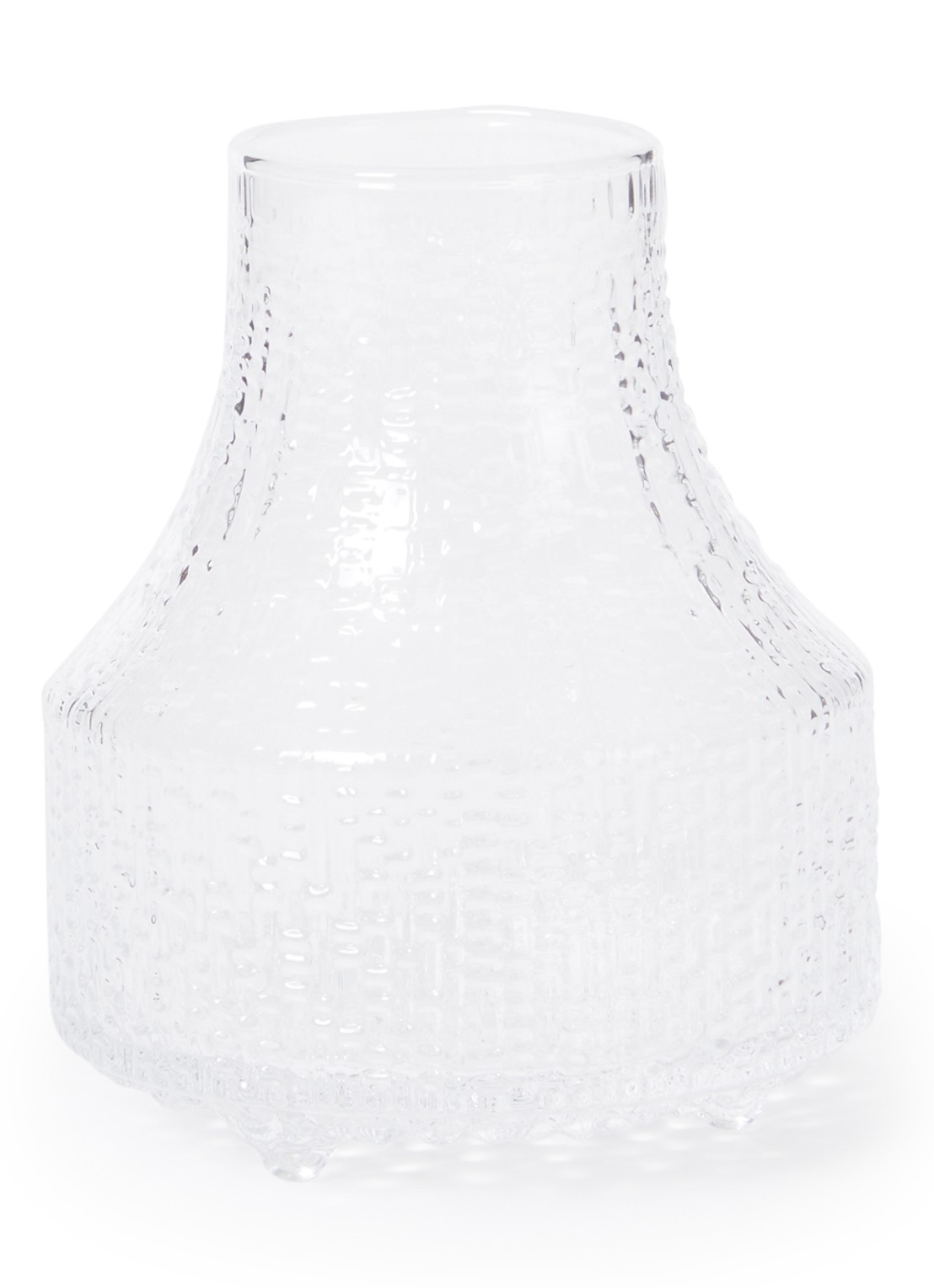 Iittala Ultima Thule vaas 9,7 cm - voorkant transparant