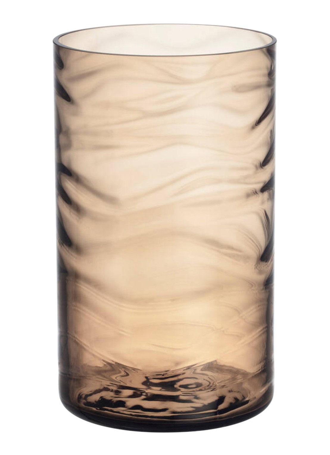 Iittala Unda vaas 25 cm - voorkant zand